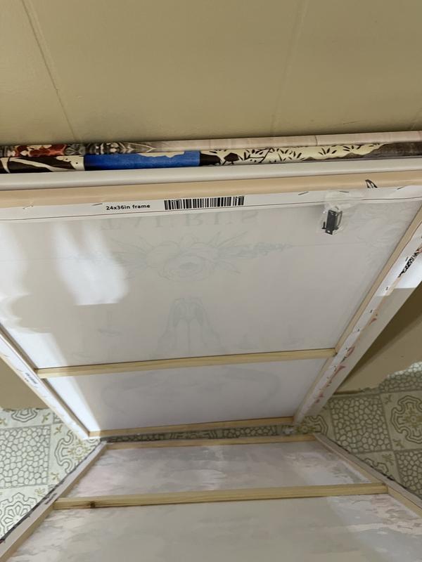 1 Piece Modern Abstract Geometric Wall Decorative Painting Modern Style Decoration - Neutral Tones Loved by Both Men and Women, with Wooden Frame Large Horizontal/Vertical Oil Painting Suitable for Living  apartment dormitory poster versatile room decor