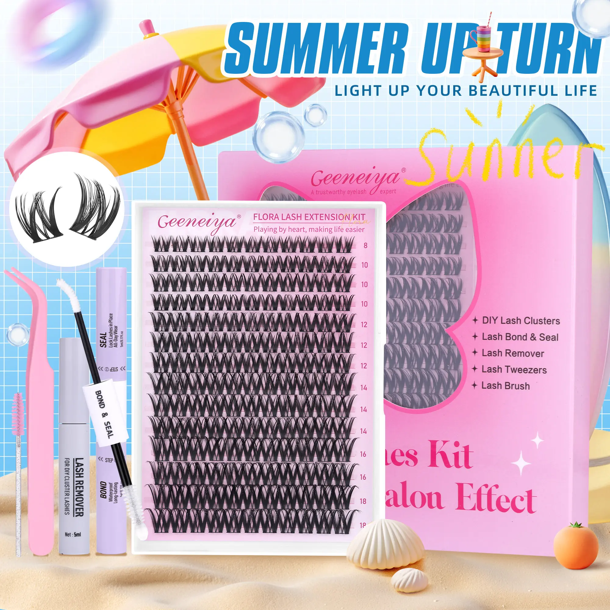 FLORA| 8-18mm Kit [with Bond & Seal & Remover]