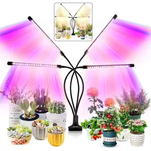 #ShopWith[CommerceLite]Indoor Plants Grow Light - Upgraded 80 LED Lamps with Full Spectrum & Red Blue Spectrum, 3/9/12H Timer, 10 Dimmable Level, 3 Switch Modes