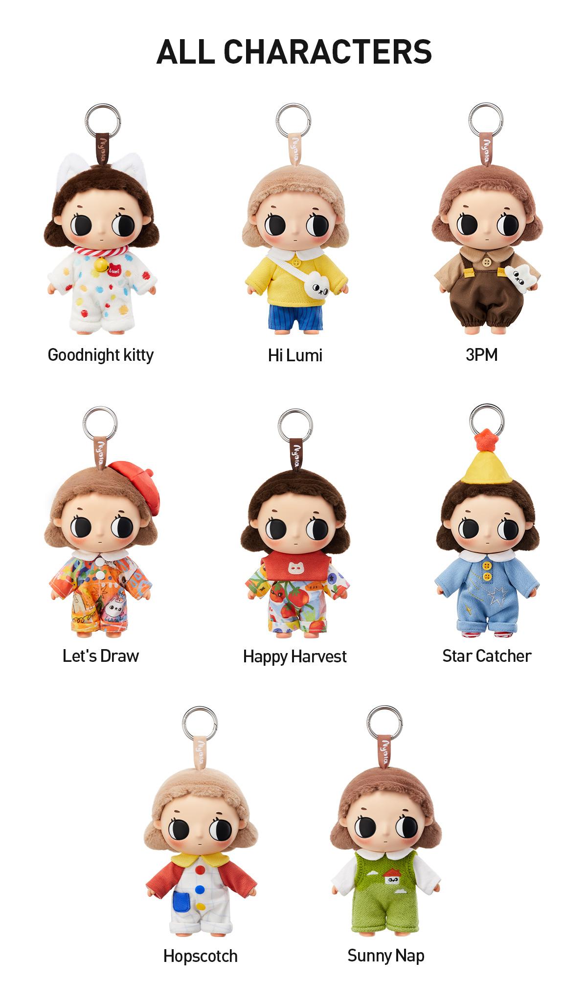 POP MART Nyota Where Moments Meet Series Plush Doll Blind Box