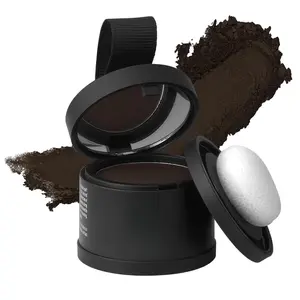 BOLDIFY Hairline Powder - Root Touch Up Hair Color for Gray Coverage - Bald Spot Concealing Hair Powder for Women & Men - 24-Hour Stain-Proof - Dark Brown