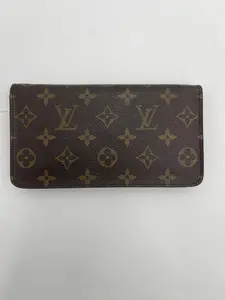 Pre-owned Coated Canvas Small Leather Goods Louis Vuitton Monogram Zip Wallet