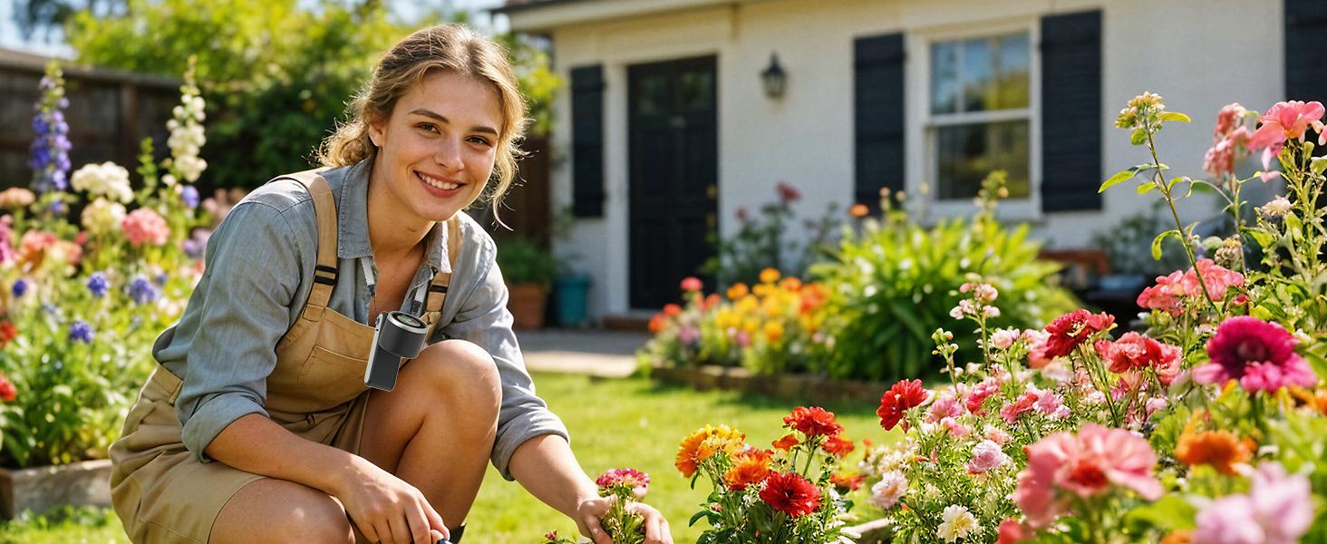 Portable Handheld Turbo Fan - 5 Gear High Speed 4000mAh Rechargeable Mini Personal Hand Fan Blow Cold Air,  Up to 12 Working Hours ,Battery Operated Travel Essentials, Beach Vacation, Gifts for Women, Men (Black)