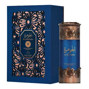 Lattafa Niche Emarati Al Jawhara  For Men 3.4 Oz Eau De Parfum Spray
