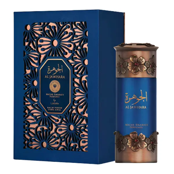 Lattafa Niche Emarati Al Jawhara  For Men 3.4 Oz Eau De Parfum Spray