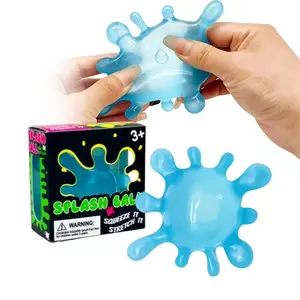 Plastic Pinching Ball Stress Relief Tool Maltose Decompression Toy Pressure Relief Ball Soft Skin Friendly Durable Party Gift