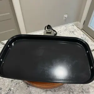 Plancha doble de cerámica eléctrica princess house