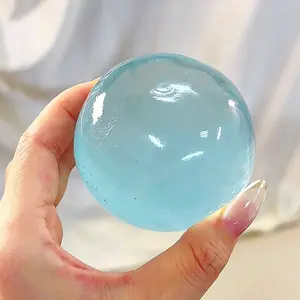 Coconut Oil Silicone Stress Balls - 2.36" (6cm) Soft Squishy Sensory Toys, Mint Blue/Sakura Pink/Green Grape, Anxiety Relief Fidget Toys for Adults & Kids, Party Favors & Gifts