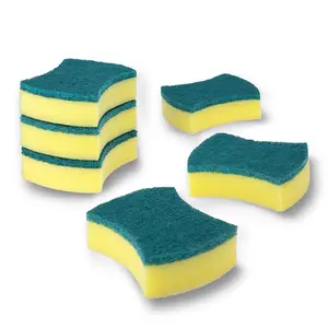 Wholesale Dishwashing Sponges - Home Kitchen Cleaning Supplies for Household Dish and Pot Scrubbing