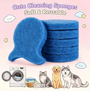 " Premium Pet Hair Remover Sponges | Effortlessly Clean Pet Fur from Clothes & Furniture  | Must-Have for Pet Owners | Shop Now!  #PetHairRemoval #CleanHome #PetLovers"