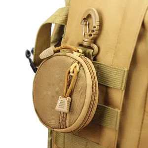 Includes shipping — 2-pack outdoor sports breathable 600D Oxford fabric waist bag, unisex, wear-resistant, portable key storage, multifunctional accessory pouch