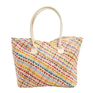 Wildflower Garden Party Embroidered Tote