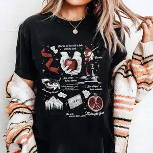 Retro Vintage Twilight Tee,Twilight Comic Print Tee - AB22