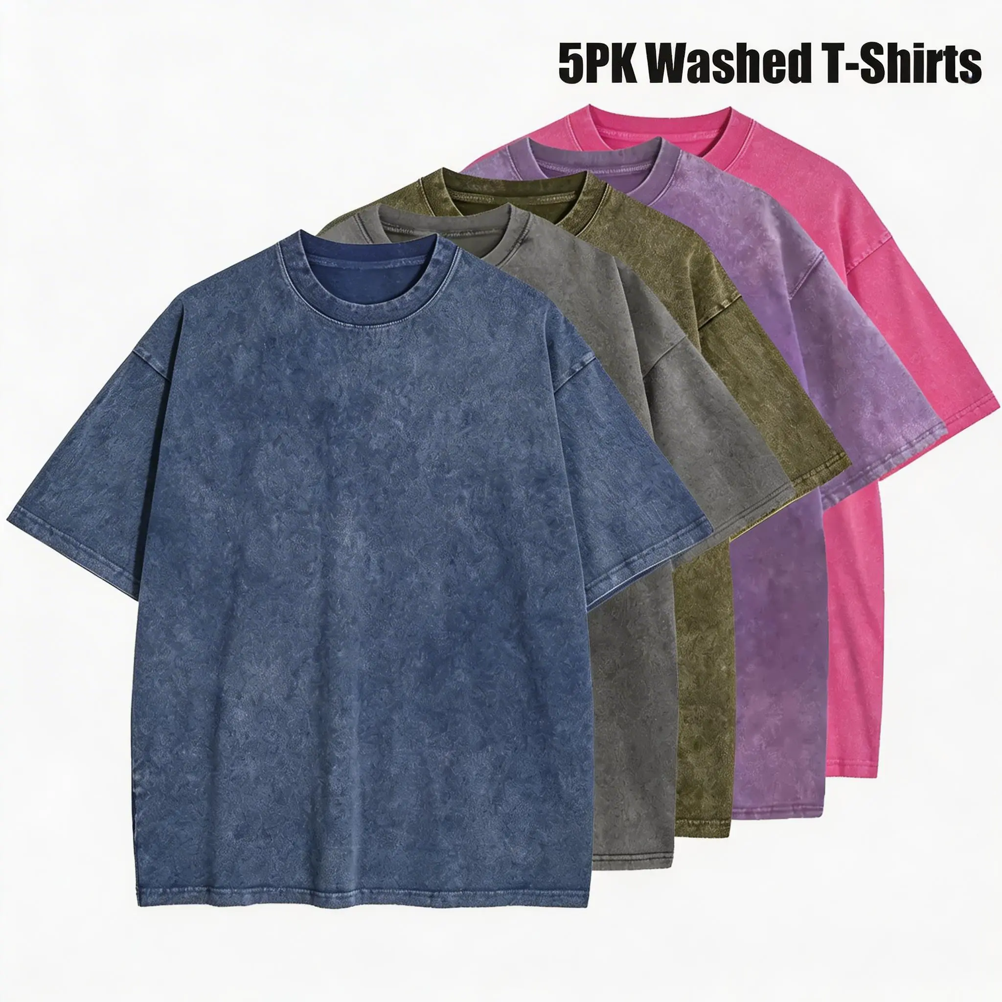 Blue+Grey+Army Green+Purple+Pink