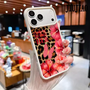 GOD IS WITHIN HER and the leopard lily butterfly Pattern Magnetic Phone Case Supports Wireless Charging for iPhone 17 Pro Max Air 15 16 14  13 12 11 Plus Shockproof Non Slip Protection Silicone Transparent Acrylic Cover Cellphone Protective