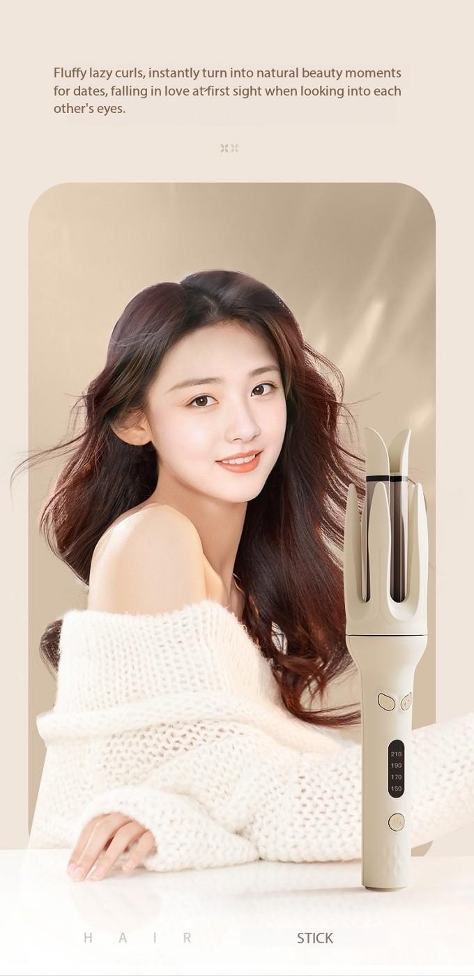 Fully automatic curling stick lazy curling tool electric rotary curler large curling without damaging hair 28mm Comfort Hair Curler