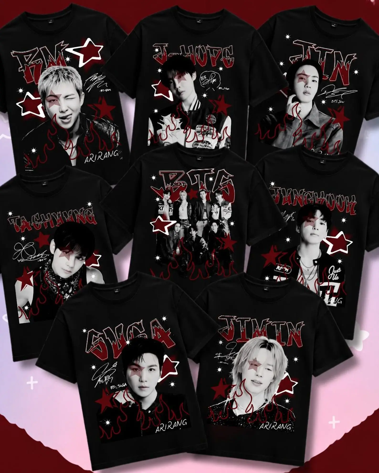 Comfort Colors Arirang Tour 2026 Member Custom T-Shirt
