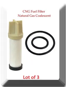 Lot of 3 CNG Fuel Filter Natural Gas Coalescent Element Replacement of CLS112-6