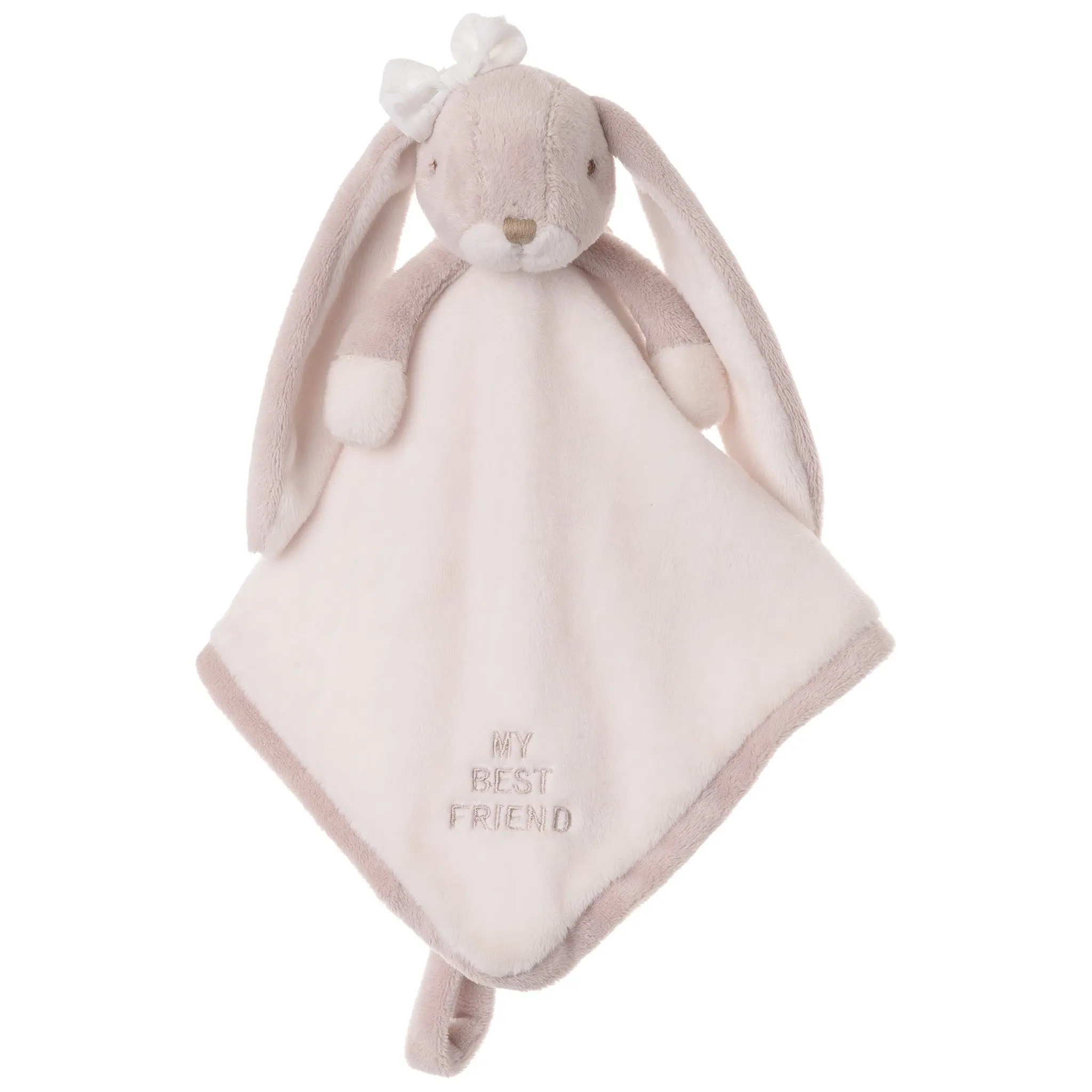 Lena Blankie - Baby Blanket, Pacifier Holder, Binkie Holder, Newborn Blaanket, Bunny Blanket
