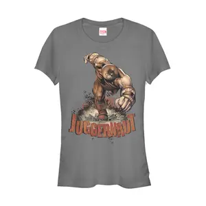Juniors Womens Marvel X-Men Juggernaut T-Shirt