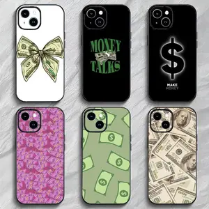 Currency Common D-Dollars Phone Case Soft Lightweight Protective Cover For iPhone 11-17 Pro Max/Plus & Samsung Galaxy S23-S25