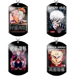 Jujutsu Kaisen anime keychains charms metal Sukuna Itadori Gojo