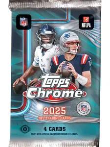 2025 Topps Chrome Value Box Pack