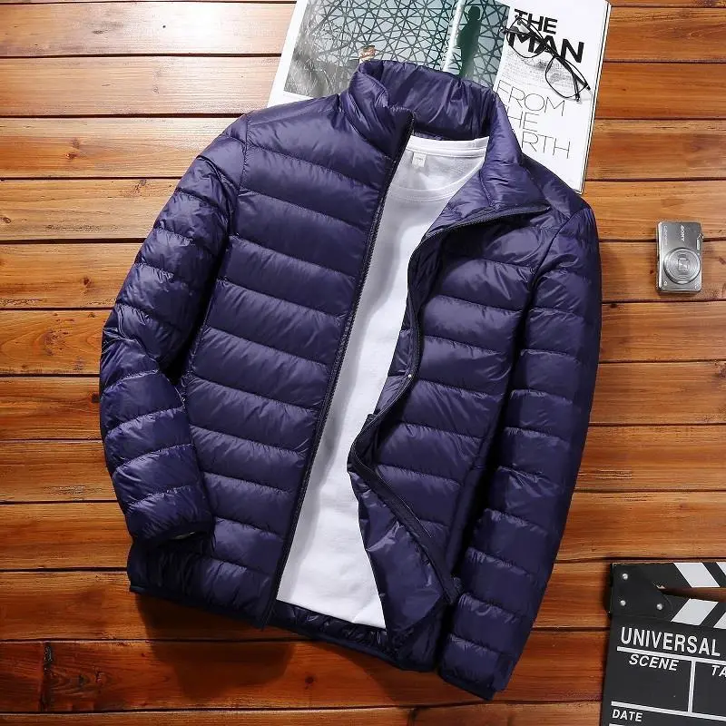 Navy blue (standing collar)