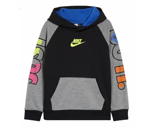 Nike Sportswear Colorblock Logo Boys Active Hoodies