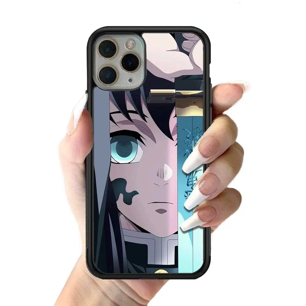 Muichiro Tokito Demon Slayer Phone Cases For iPhone 17 Promax Pro Air 16  Plus 15 14 13 12 Shockproof Protective Cover Protection - TikTok Shop