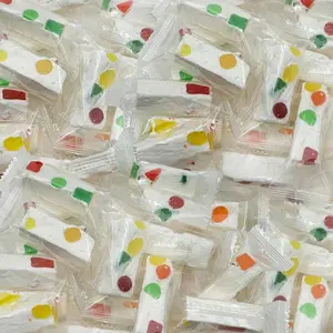 Jujube Nougat Candy | 30 Count, 11-Ounce Pack | Classic Treat with Fruit Jelly Pieces | Individually Wrapped Chewy Candy for Buffets, Gifting & Snacking