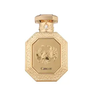 Fragrance World French Avenue Genesis Cancer U EDP 3.4 oz Gold-Tone Bottle with Crab Emblem - Aromatic, Orange-Scented, Elevated Unisex Fragrance with Lavender Notes, Elegant EDP Sprays
