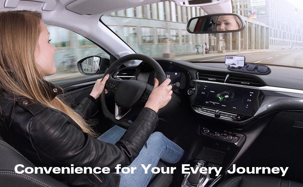Unlock New Experience During Driving-Car Phone Holder with Anti-slip Pad Makes You Enjoy your Each Driving Travel-1