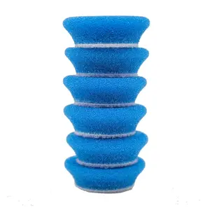 RUPES DA Blue Coarse Foam Pad - 1.5 in. - 6-Pack