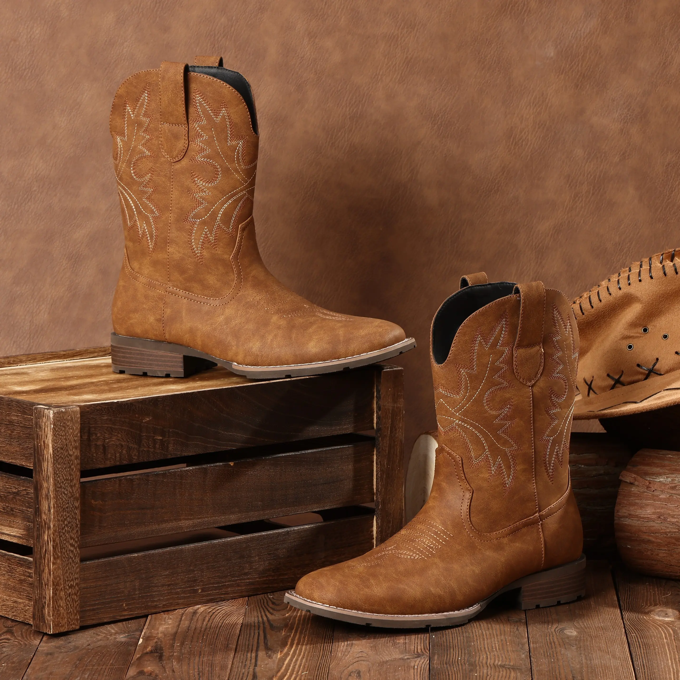 stiletto cowboy boots - TikTok Shop
