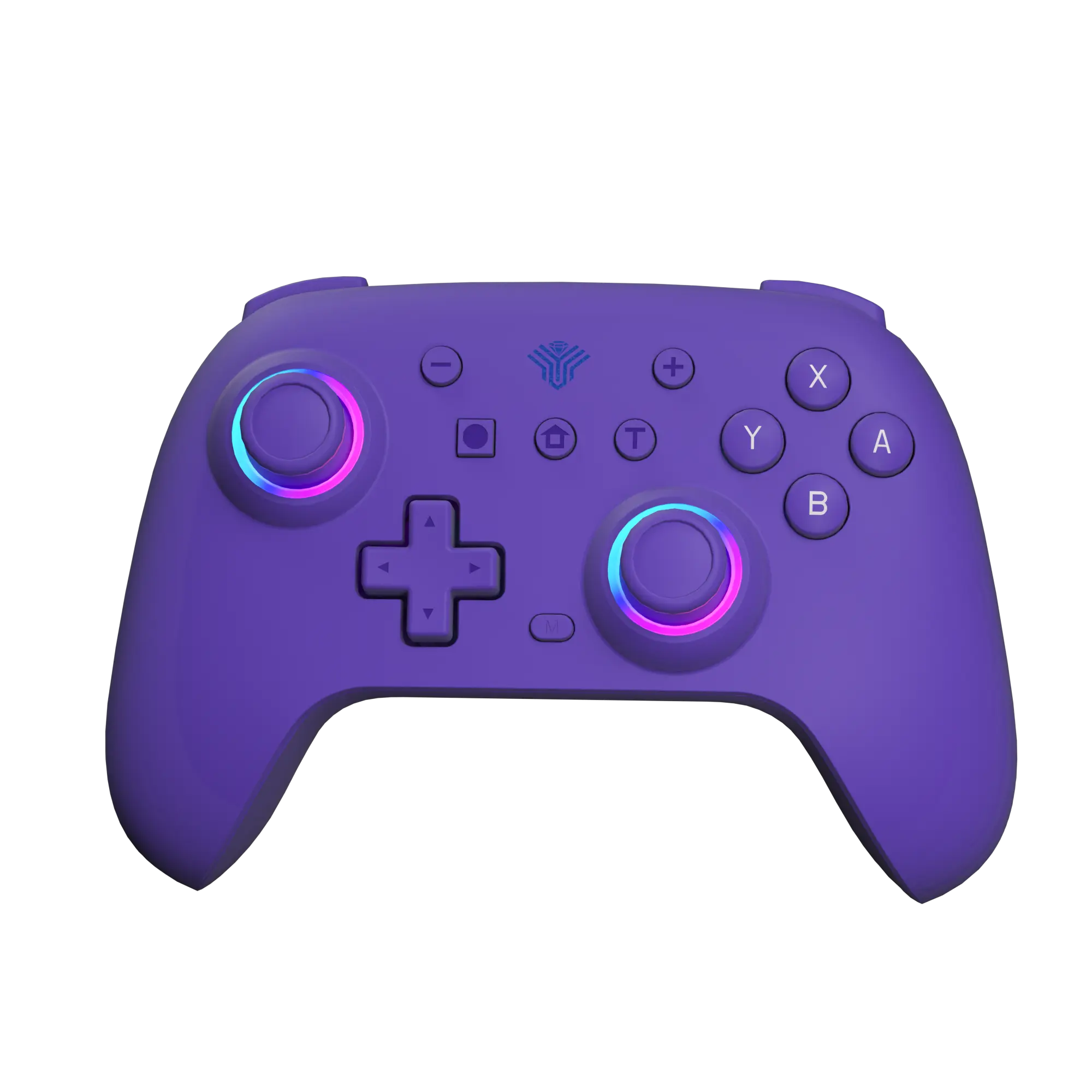 YUYIU Wireless Gaming Controller for PC, Switch, Android & TV, Hall Effect Anti-Drift Joysticks, Programmable Macros, Esports Triggers, 6-Axis Gyro, Dual Vibration, RGB Lighting, Plug & Play