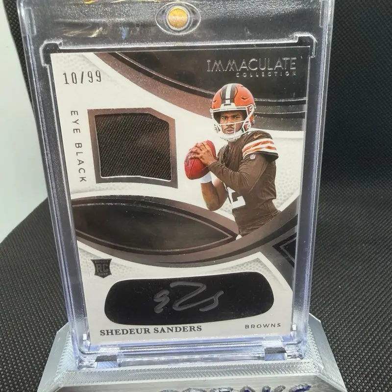 2025 Immaculate Shedeur Sanders EyeBlack RPA /99 2025 Immaculate Shedeur Sanders EyeBlack RPA /99