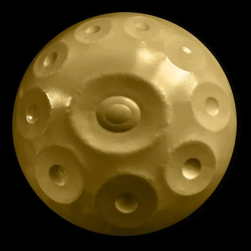 9 and 12 Note Handpans in CARAMEL | Generation 4s