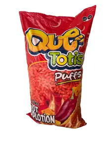 QUE TOTIS SPICY HOT CHEESE PUFFS - 3KG Bolsa Grande