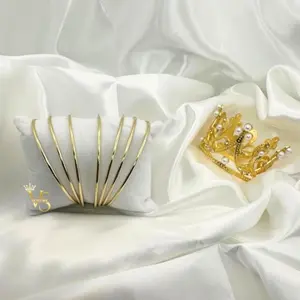 VALDES LUXURY #146 – 14K Gold-Plated Smooth Bangle Set