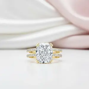 3.5 Carat Cushion Cut Engagement Ring