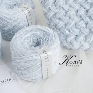Premium Hand-Mixed Yarn No.1 for Crochet & Knitting - Cotton & Polyester Blend