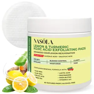 Nasola Lemon & Turmeric Kojic Acid Exfoliating Pads