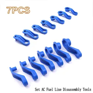 7 Piece Car Hose Installation Kit, Air Conditioning Fuel Line Separator, Transmission Oil Line Quick Detachment Tool, Practical Auto Repair Tools