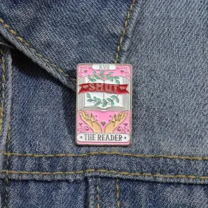 Smut - The Reader Enamel Pin