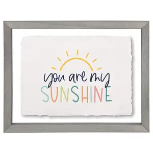 Sincere Surroundings 14" You Are My Sunshine Floating Decor