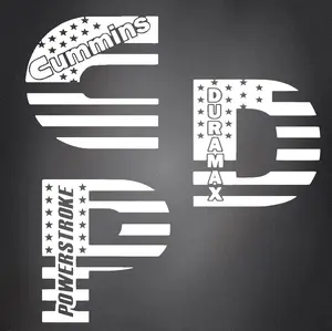 Diesel Logo Vinyl Graphic Decal - Simple Product Title Based on Provided Information