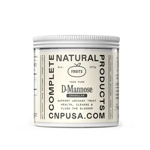 D-Mannose Powder Granular Healthcare Natural 2000mg Non-GMO Vegan Friendly Easy Mix with Liquids OU Kosher Certified