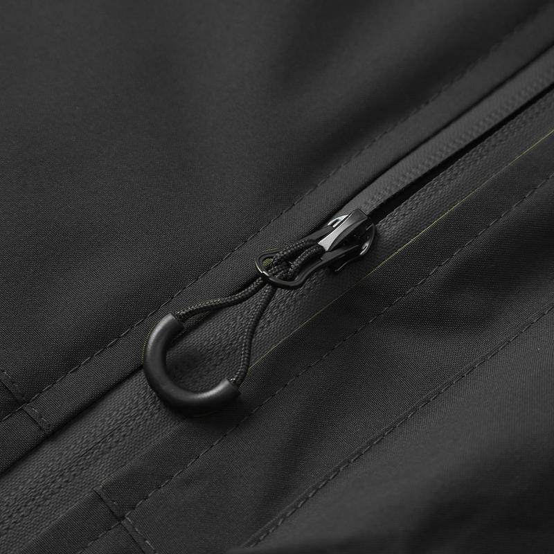 Men's casual hooded jacket with multiple pockets, tactical waterproof, windproof, and abrasion-resistant surface design, suitable for outdoor exploration, mountain climbing, and everyday casual wear, suitable for wearing throughout all four seasons Coats