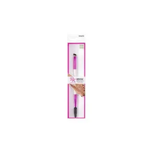 Ruby Kisses Cosmetic Double-Ended Brow & Spoolie Makeup Brush - RMUB16, Multi-Use Pen-Like Pocket-Sized Spoolie Eyes Brush for Powder Application, Seamless Blending, Double-Ended Eyes Brushes, Multi-Use Eyes Brushes